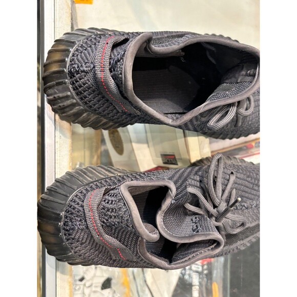 adidas Yeezy Boost 350 V2 Black Non-Reflective Size 9.5 Core Black Sneakers main image 5